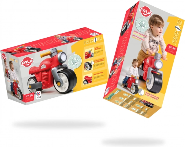 Dětské Odrážedlo Retro Motorka Červená 1+