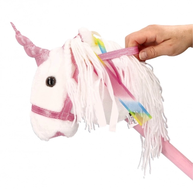 Jezdecký jednorožec na holi Rosa