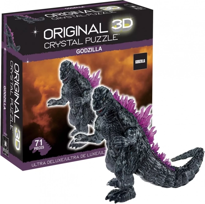 3D Crystal Puzzle Godzilla 71 dílků