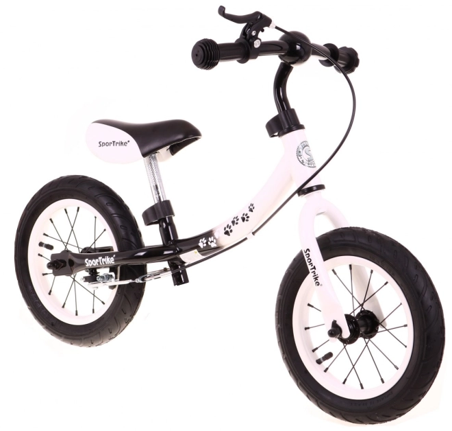 Dětské krosové kolo Boomerang SporTrike + variabilní uspořádání rámu – Bílé