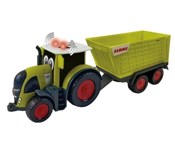 Traktor Claas s přívěsem