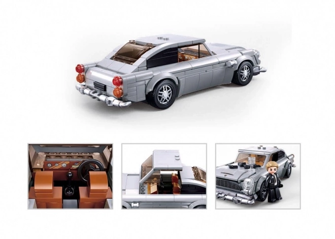 Sluban ModelBricks auto tajného agenta