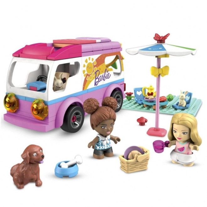 MEGA CONSTRUX BARBIE KARAVAN SNŮ