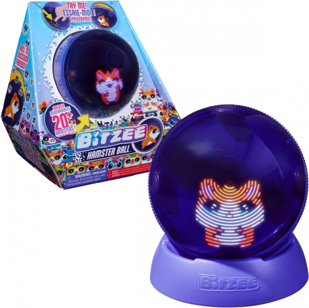 bitzee hamster ball – interaktivní digitální mazlíček v kouli