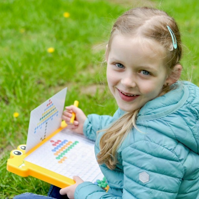 Magnetická tabule pro děti Montessori MagPad Dinosaurus