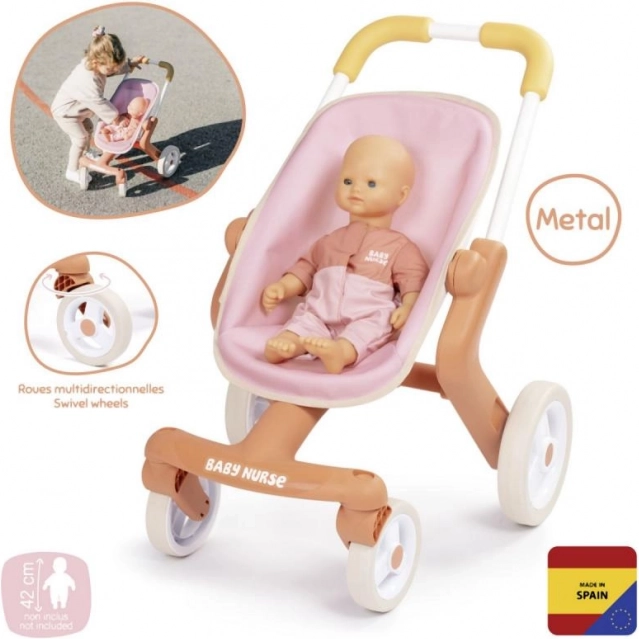 Sportovní kočárek pro panenky Smoby Baby Nurse