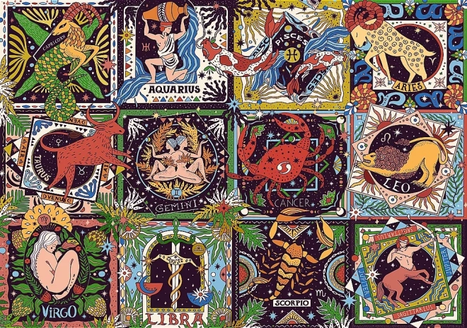 Puzzle 1000 prvků UFT Cosmos Znamení zvěrokruhu