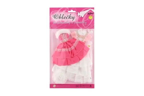 Oblečky pro panenky s doplňky - 2 kusy