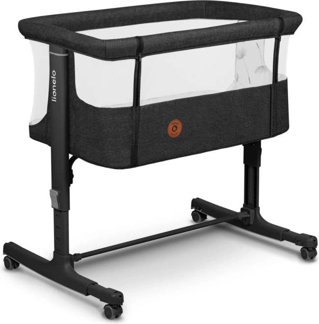 LIONELO Postýlka Aurora 3v1 Grey Graphite