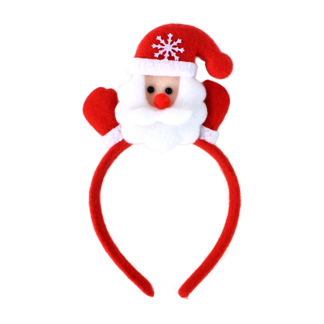 Vánoční čelenka Santa