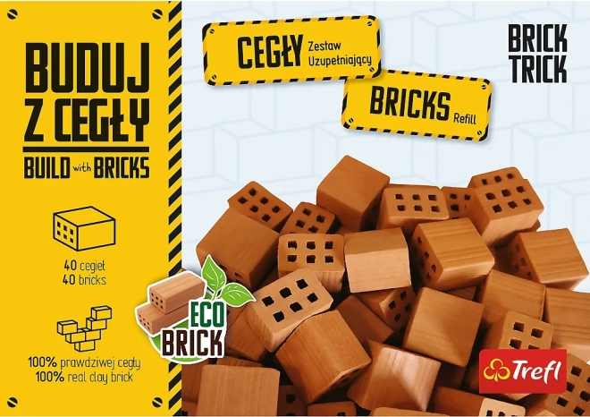 BRICK TRICK Balení krátkých cihel - 40 kusů