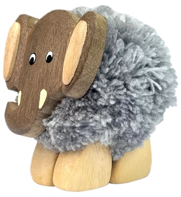 Dětská Dřevěná Figurka XL Pompon Slon