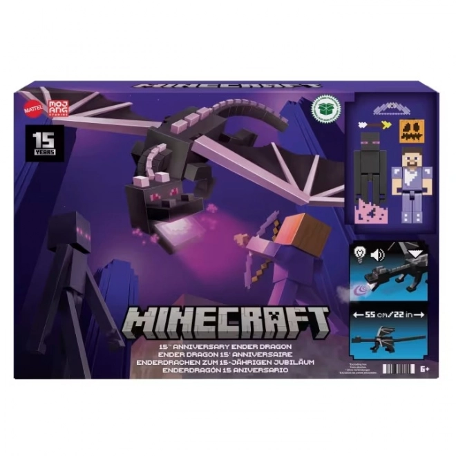 Minecraft Sada figurek Drak Endu 15. Výročí