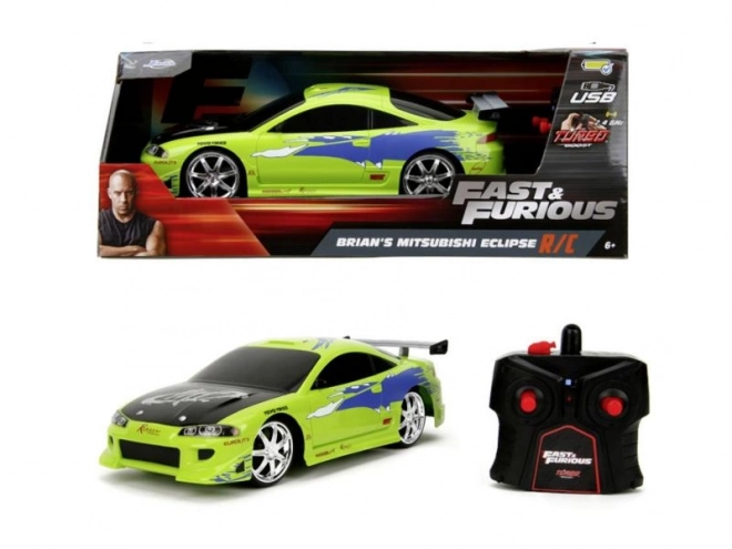 Rychle a zběsile RC auto Mitsubishi Eclipse 1:16
