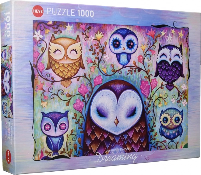 HEYE Puzzle Snění: Velká sova 1000 dílků