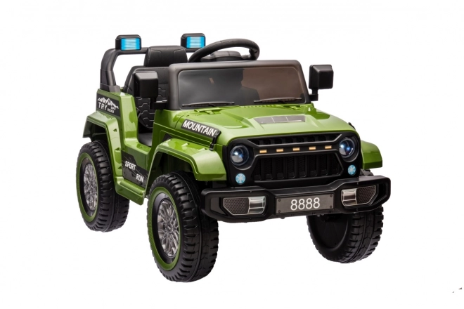 Dětské auto na dálkové ovládání off road zelené