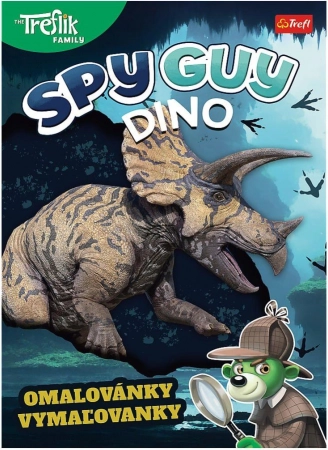 omalovánky spy guy dino 20 × 27,5 cm
