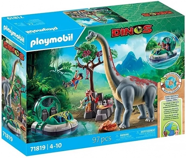 Akční vznášedlo pro vodní expedice