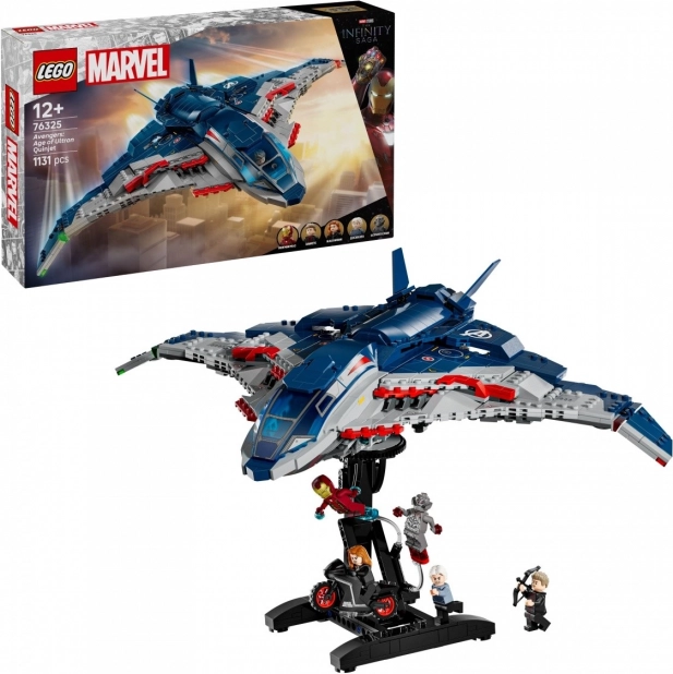 Avengers: Věk Ultrona Quinjet LEGO Marvel