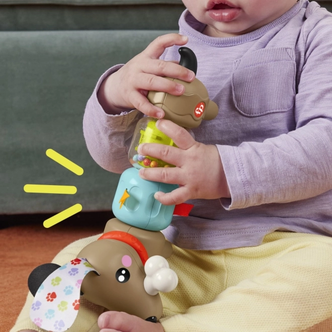 Fisher Price Chrastící a klapající jezevčík HTW91