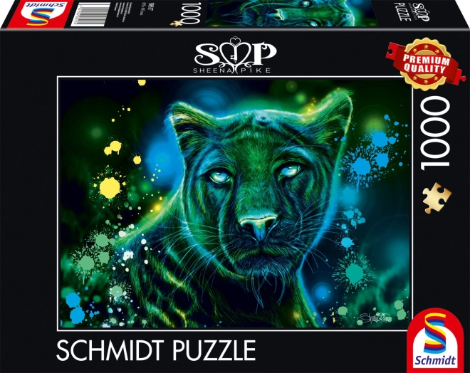 Schmidt Puzzle Neon: Panter 1000 dílků