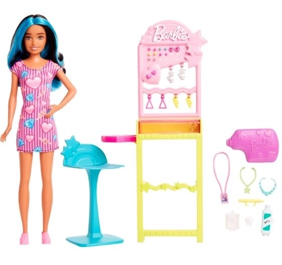 Barbie Skipper První práce - Piercing v uších