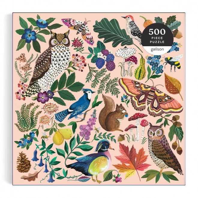 Galison Puzzle Podzimní příroda 500 dílků