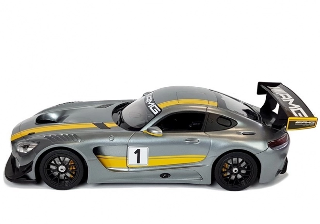 R/C auto Mercedes-AMG GT3 Rastar 1:14 šedé na dálkové ovládání