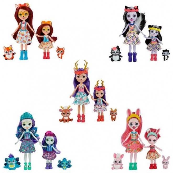Enchantimals panenky a zvířecí kamarádi