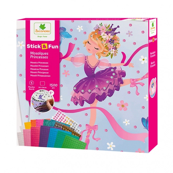 Stick & Fun mozaika princezny baletky