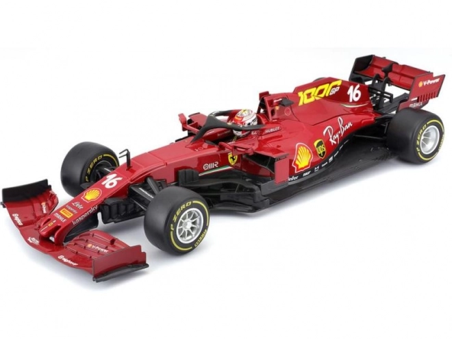 Kovové autíčko Ferrari SF1000 Charles LeClerc 2020