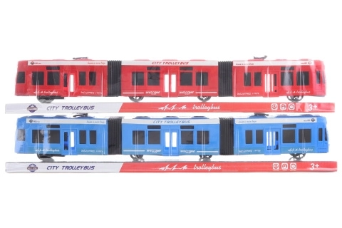 Plastový trolejbus pro děti