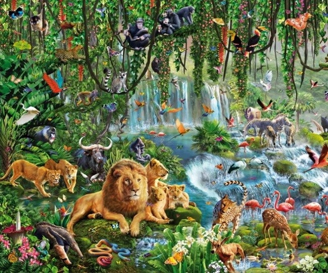 Puzzle 33600 dílků, Wild Life