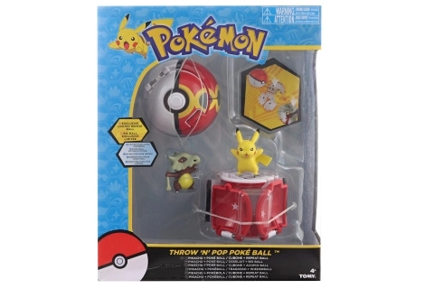 Pokémon clip n go pikachu a pokéball