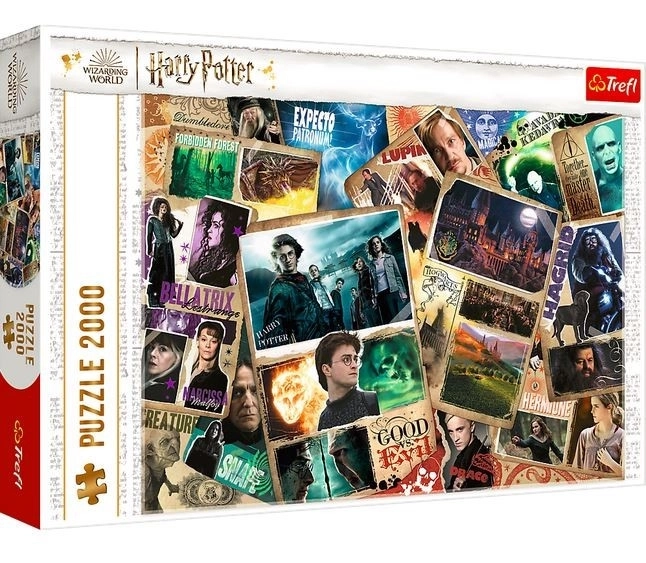 Puzzle 2000 dílků Harry Potter Hrdinové