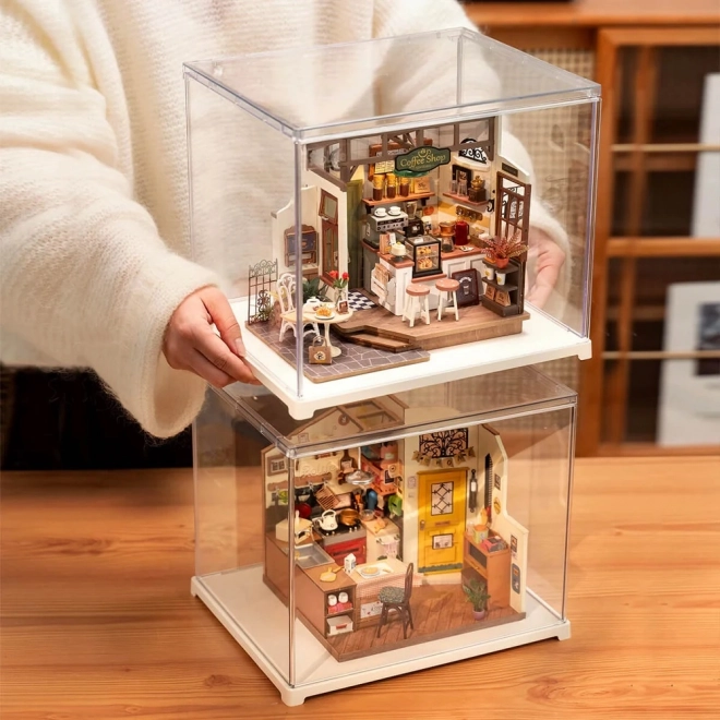 RoboTime displej pro miniatury domečků