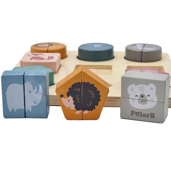 Tvarové puzzle PolarB