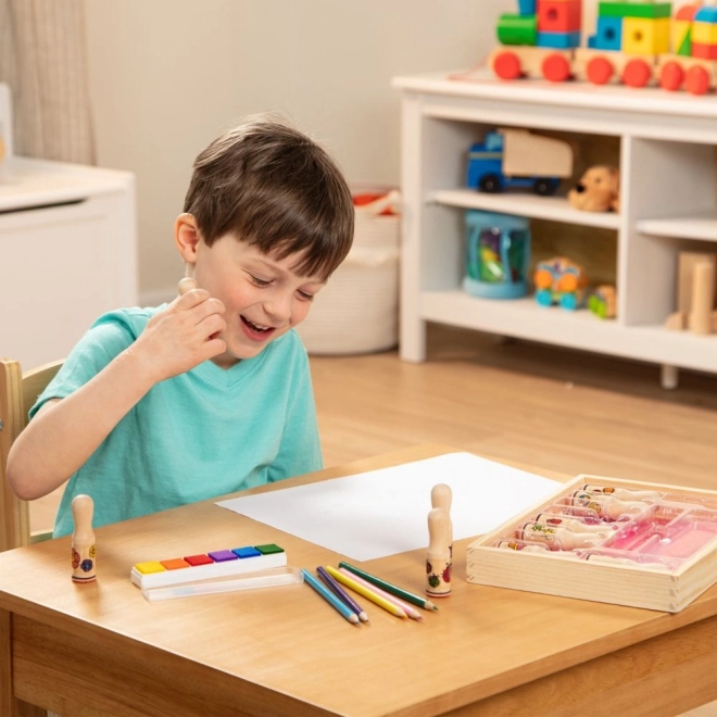 Melissa a Doug - Sada razítek DeLuxe