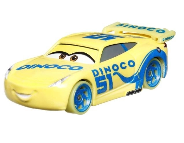 Auta Glow Racers svítící ve tmě, Dinoco