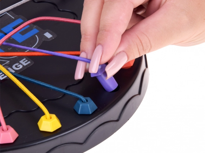 Intuitivní manipulace s barevnými šňůrkami