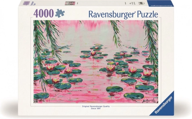 Puzzle Jezero s Lekníny - 4000 Dílů