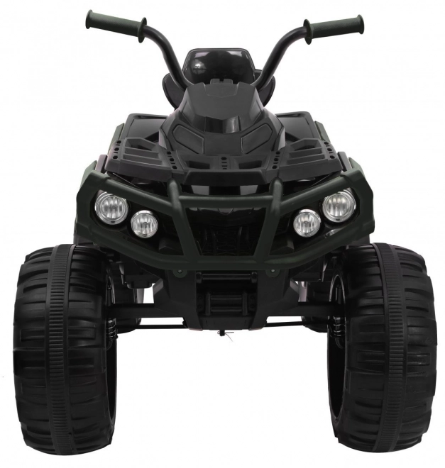 Čtyřkolka ATV 2,4GHz na baterie pro děti + Dálkové ovládání + Kola EVA + Rádio MP3 + Startování zdarma – černá