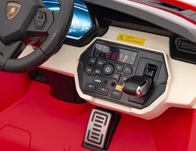 Vehicul electric Lamborghini SIAN – Červené
