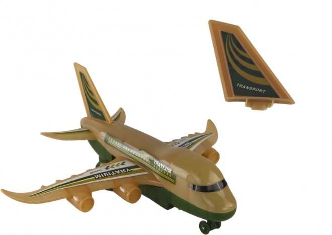 R/C dálkově ovládané vojenské letadlo Moro Lights Pilot