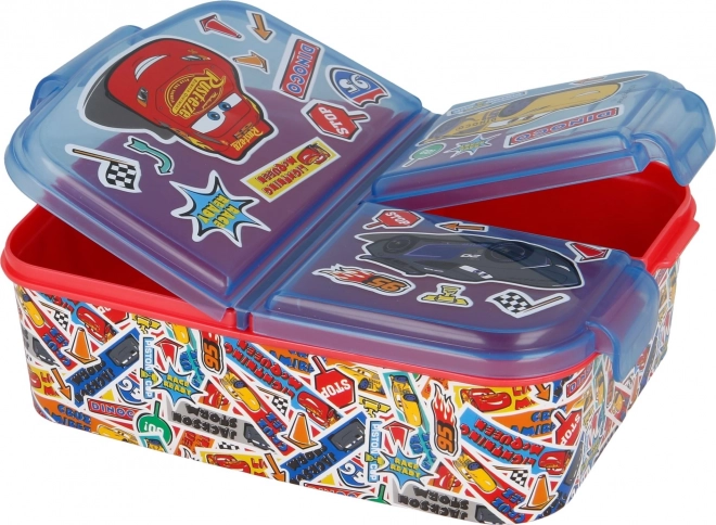 Multi box na svačinu s motivem Cars