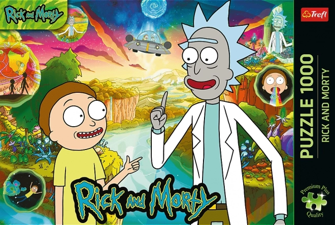 Trefl Puzzle 1000 dílků Rick a Morty