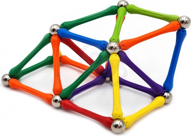 Magnetické stavební bloky Woopie Kreativní puzzle 180 ks