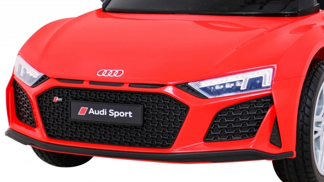 Audi R8 LIFT Bateriové auto + dálkové ovládání + EVA kola + MP3 + LED – Červené