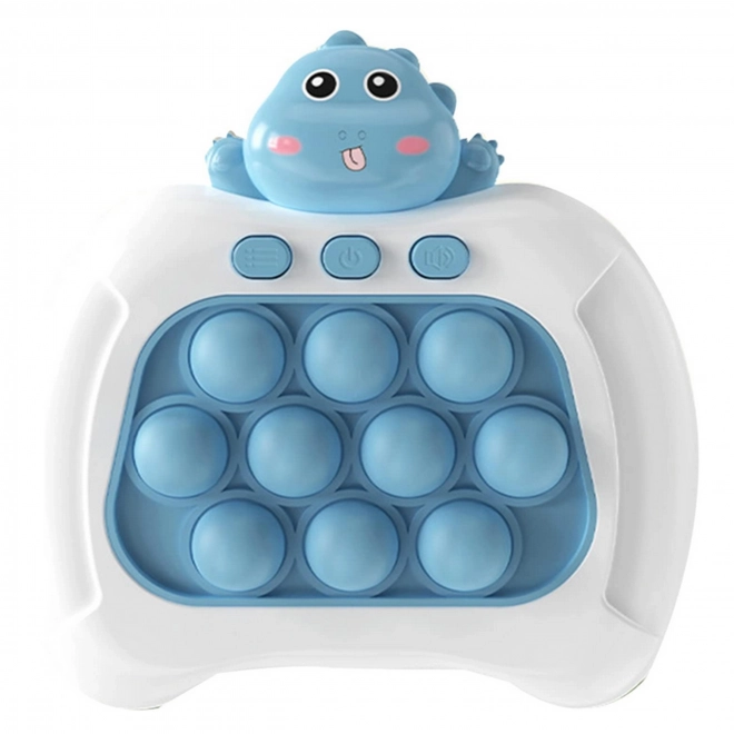 Elektronická hra POP IT Antistresová dovednostní hra Dino Modrá