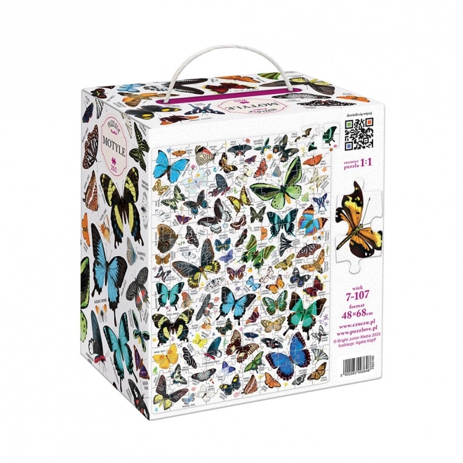Puzzlove ČZUČU motýli 200 dílků